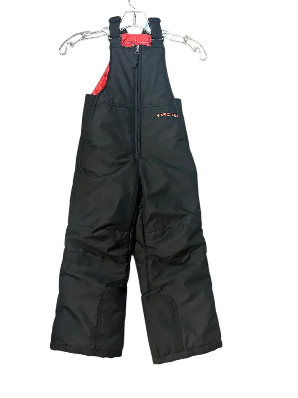 Arctix Girls Snow Bibs Size 4/5 Black Insulated Ski Snowboard Pants Winter